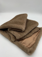 Шарф из эко-меха под норку