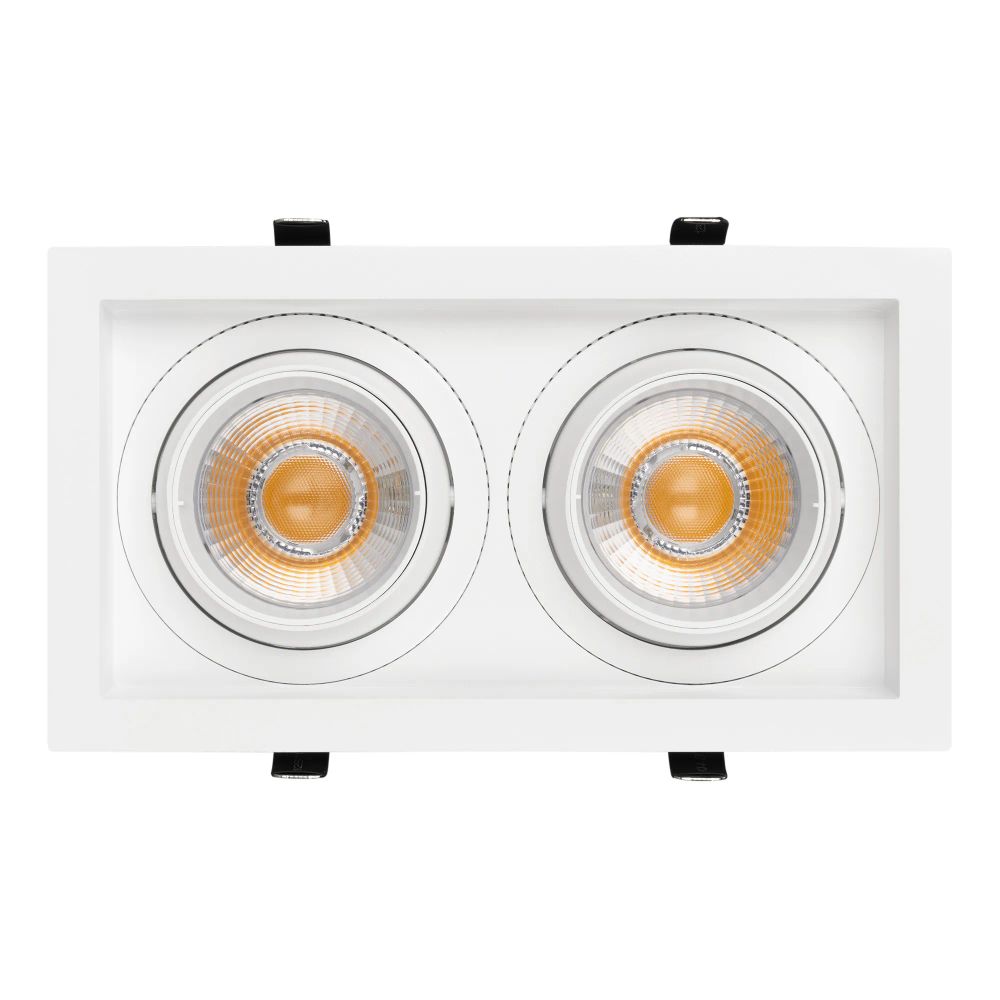 Светильник MS-VORTEX-BUILT-S250x140-2x30W Day4000 (WH-WH, 30 deg, 230V) (Arlight, IP20 Металл, 5 лет) 057764