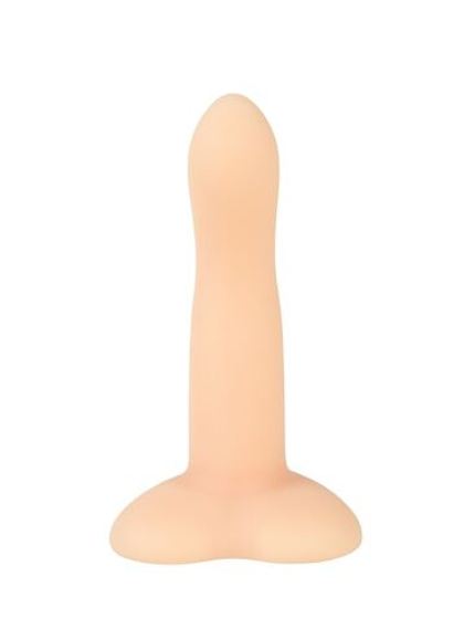 Телесный нереалистичный дилдо Emotional на присоске - 13 см.