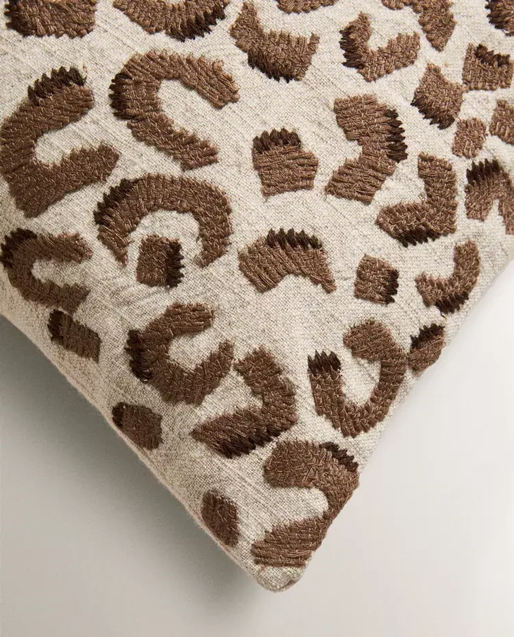 ZARA HOME НАВОЛОЧКА ДЛЯ ДЕКОРАТИВНОЙ ПОДУШКИ С АНИМАЛИСТИЧЕСКИМ ПРИНТОМ, ЛЕОПАРДОВЫЙ