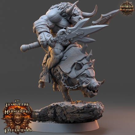 Torvak Stormrage - The Ironmane Minotaurs of Emberhold