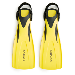 Ласты для плавания SALVAS Hazard Plus Fin BA160MLGGSTS, размер M/L, желтые