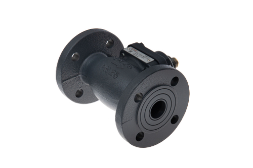 Клапан регулирующий VFM-2R фланцевый, разгруженный для применения с приводами ARV(E)-1000R1, регулируемая среда – вода, PN = 25 бар, Тмакс. = 150 °С, материал – чугун, Ридан, Россия