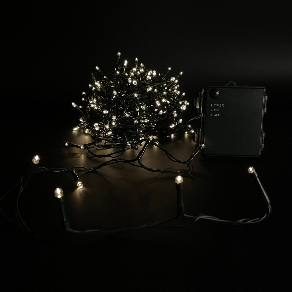 Гирлянда Luca Lighting String Light 1.44м теплый белый свет с таймером