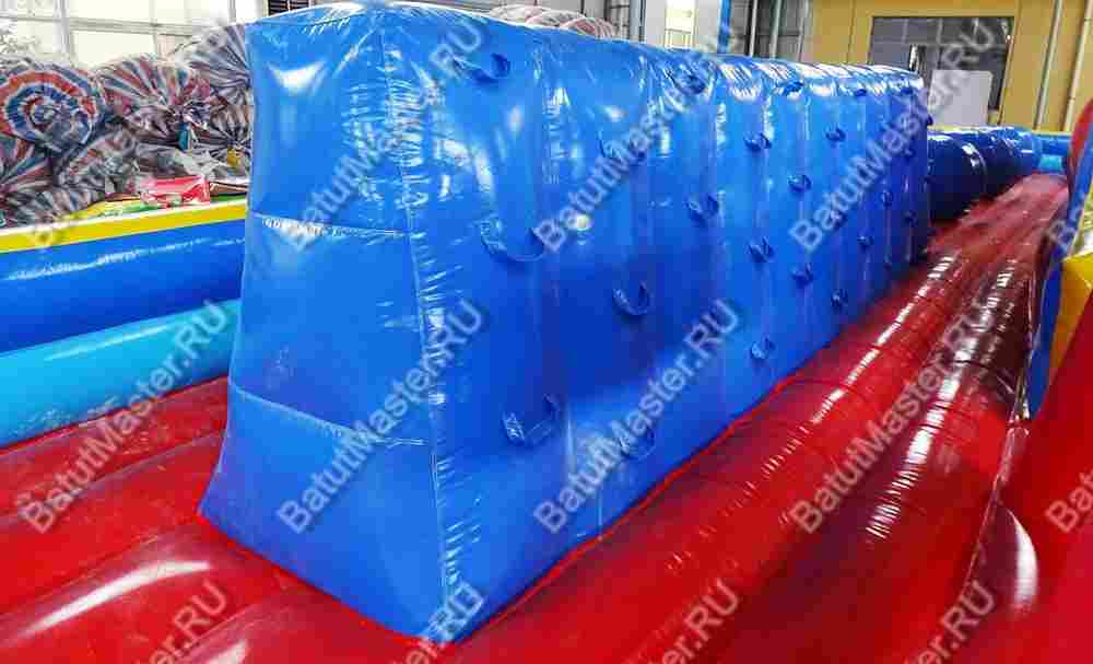 Надувная полоса препятствий "Универсальная", 19,5*7,5*5 м