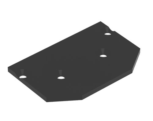 Заглушка для магнитного шинопровода (2 шт.) Crystal Lux UX5 CLT 0.236 06 BL