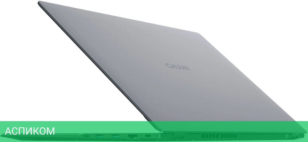 Ноутбук Chuwi GemiBook plus N-series N150 16Gb SSD512Gb Intel Graphics 15.6" IPS FHD (1920x1080) Windows 11 Home grey WiFi BT Cam 5000mAh