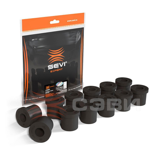 Втулка рессоры Москвич Балаково 12шт Сэви