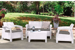 Комплект мебели Corfu Russia Set, белый