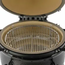 Керамический угольный гриль Monolith One.66, 52 см, чёрный, с ножками и столиками