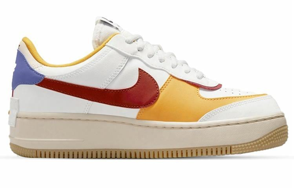 Кроссовки Nike Air Force 1 Low Shadow (Женская размерная сетка)
