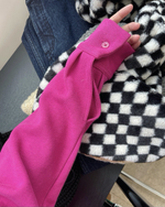 Пуловер розовый