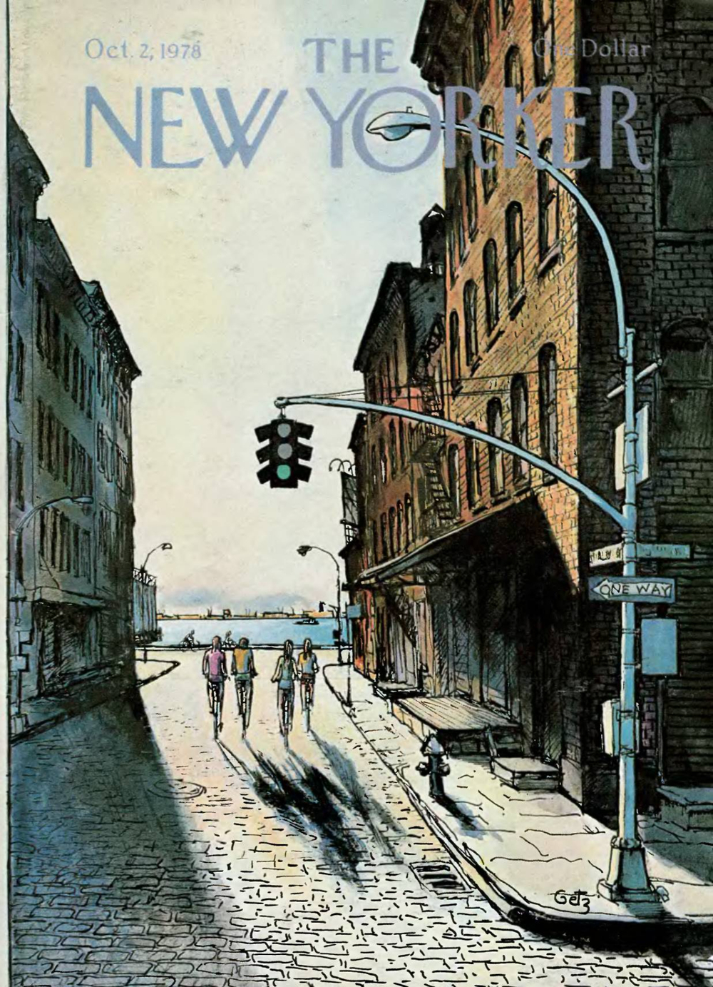 Журнал The New Yorker 02-10-1978, обложка