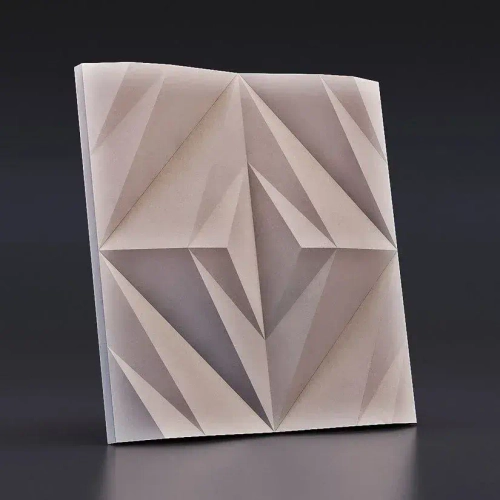 Гипсовая панель Крупные ромбы