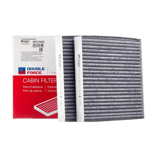 Фильтр салонный DOUBLE FORCE (угольный) DFC2163C