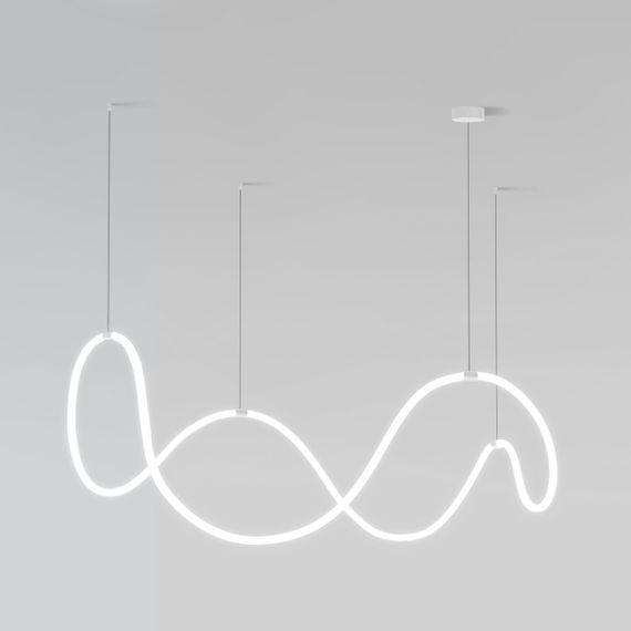 Подвесной светодиодный светильник Eurosvet 90288/1 белый