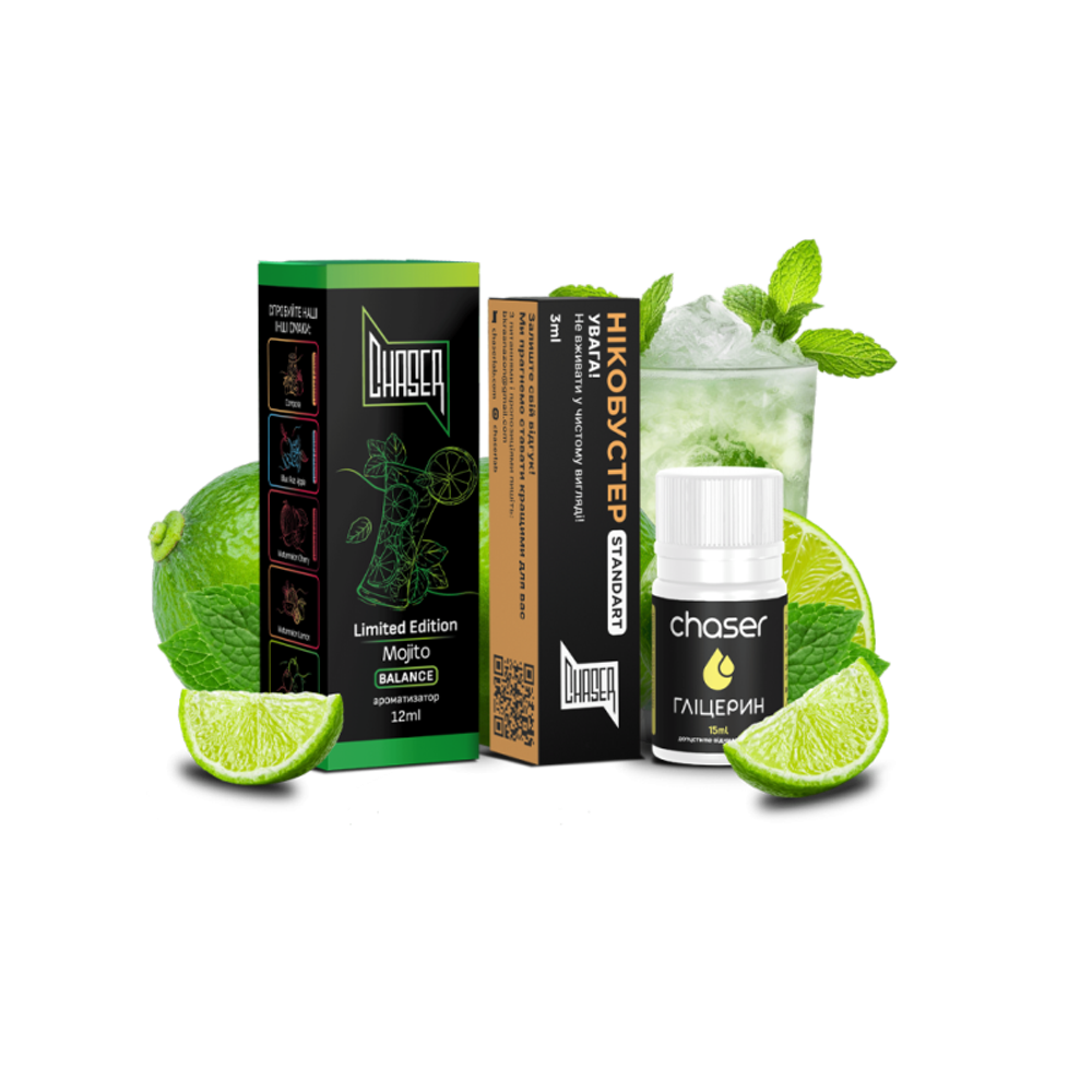 Chaser BLACK - Mojito (30ml, 5% nic)