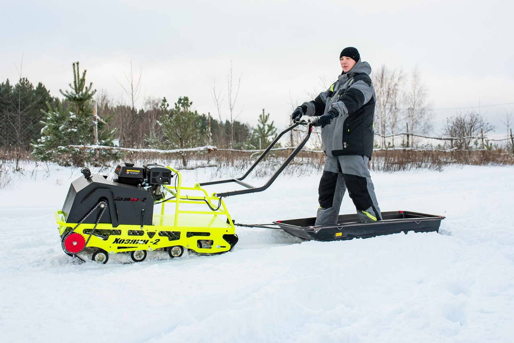 Мотобуксировщик БУРЛАК М2 Хозяин-2 15 л.с.