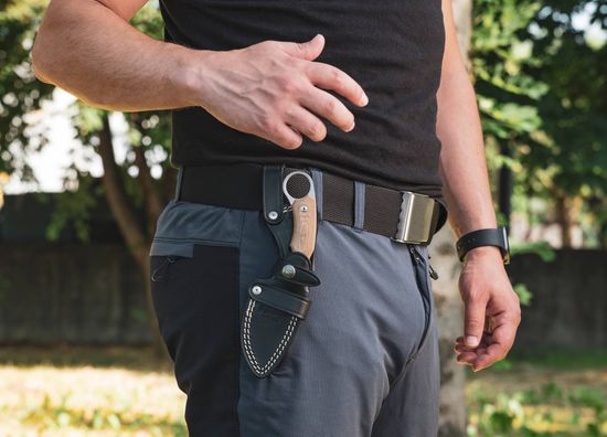 Нож Lion Steel H1 L/H1CVN, сталь клинка Böhler M390, рукоять микарта