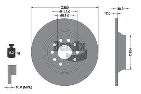 BENDIX Braking - BDS1203