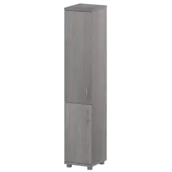 Стеллаж высокий узкий закрытый "НТ-540;НТ-600;НТ-601" 400x445x2050 Аргентум