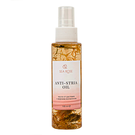 Масло для тела ANTI-STRIA OIL от растяжек с морским коллагеном, ТМ SEA ROSE