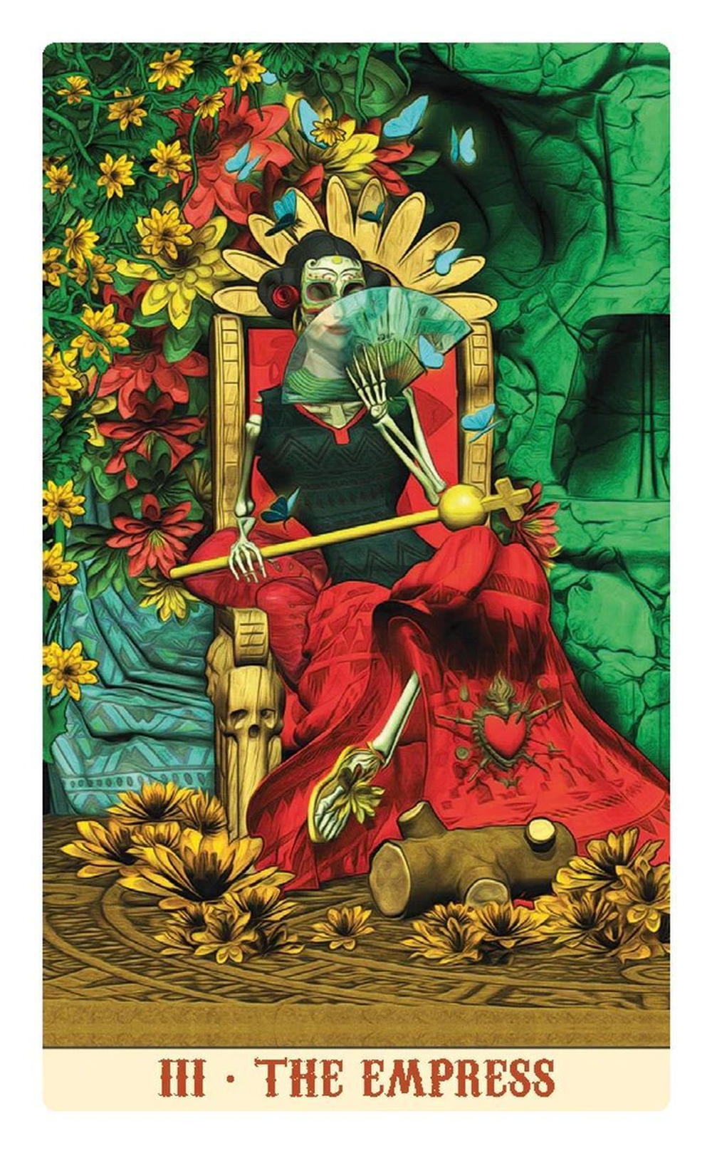 Мини-Таро Святой Смерти / Mini Santa Muerte Tarot