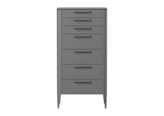 Комод Type oak высокии? 7 ящиков (серый)