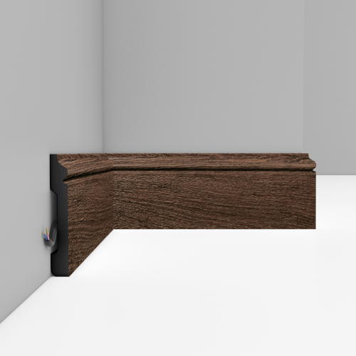 Плинтус напольный Decomaster D005-81 79х13х2400мм