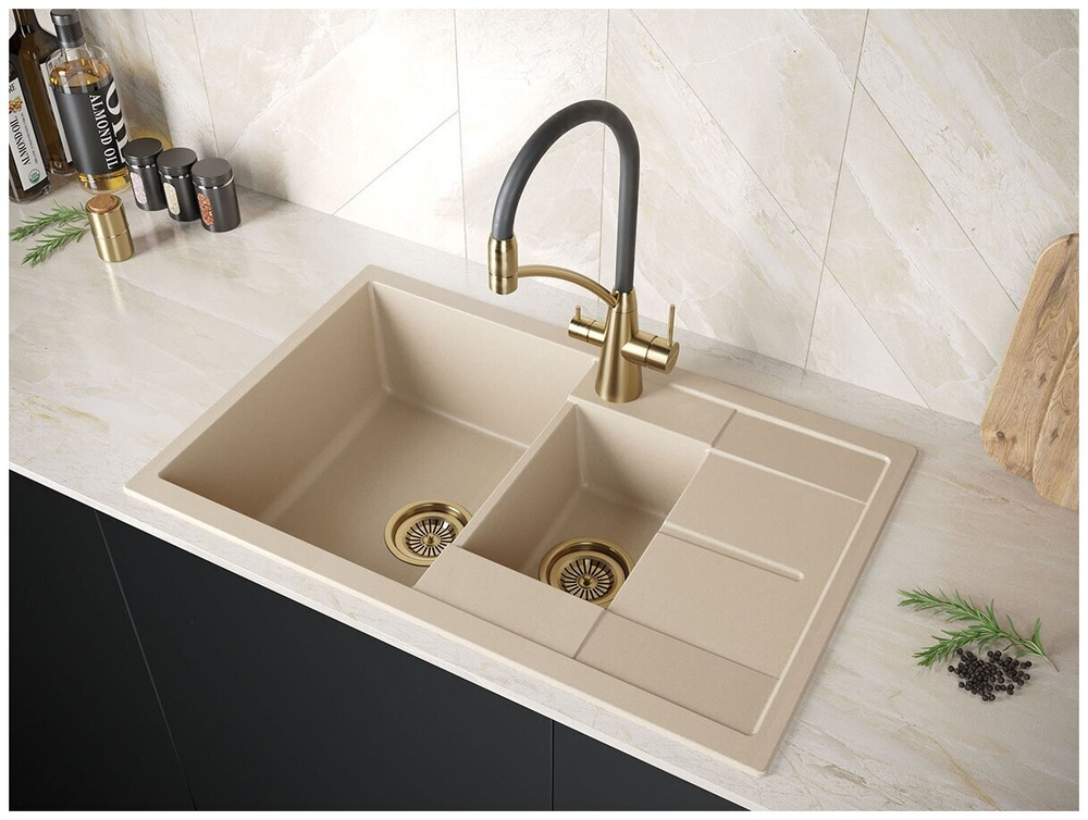 СМЕСИТЕЛЬ SIGEN 213111-BR БРОНЗА