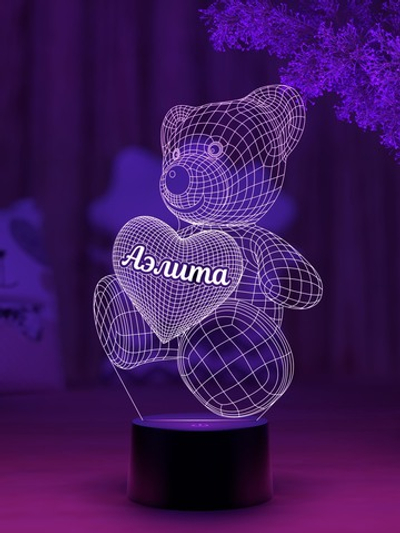 Ночник "Мишка с именем Аэлита"