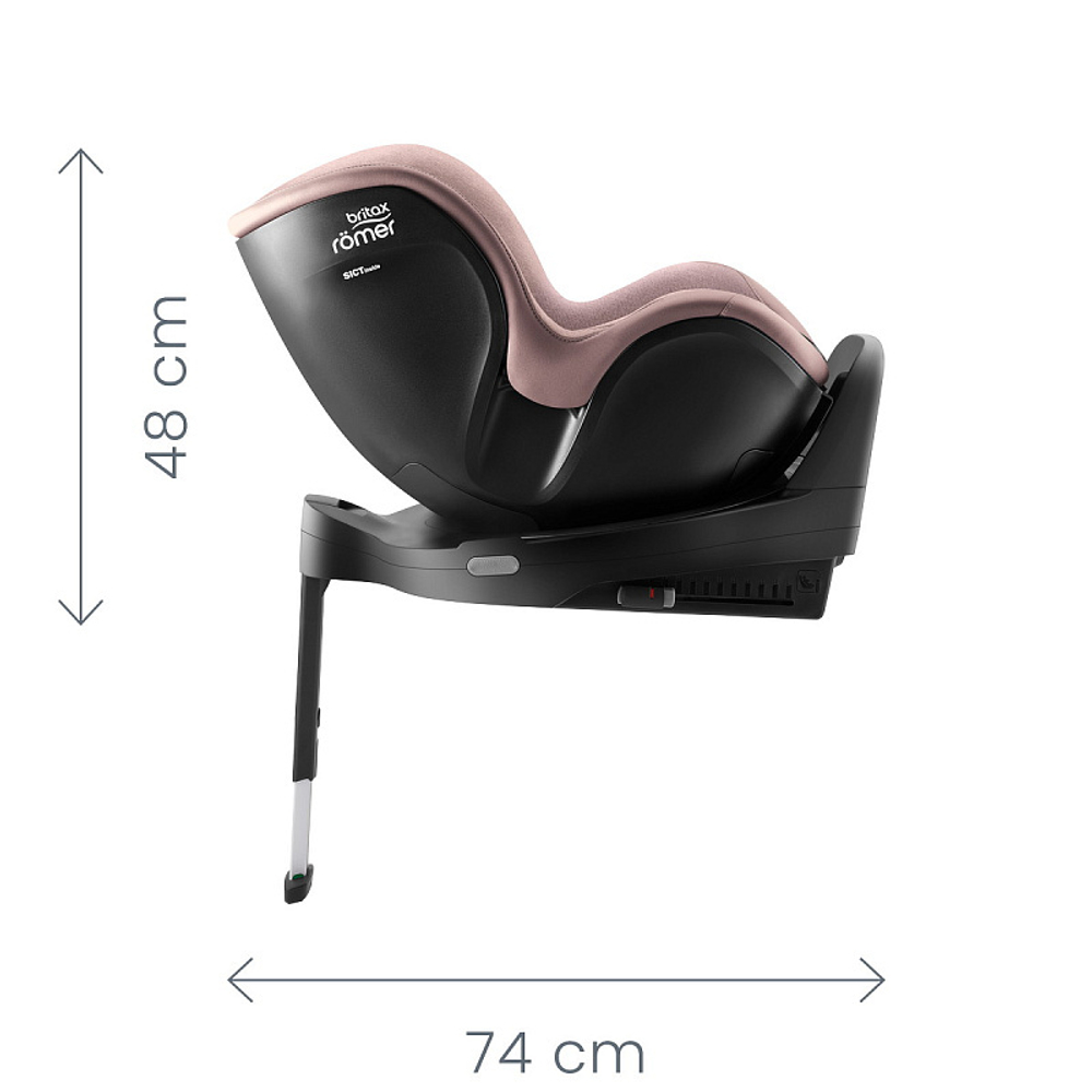 Детское автокресло Britax Roemer Dualfix Pro Style Dusty Rose