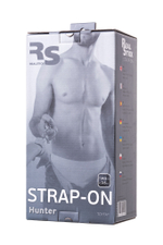 Страпон на креплении RealStick Strap-On Hunter телесный 14,5 см