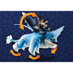 Playmobil - Dragons The Nine Realms - дракон Kruszka + фигурка D'Angelo 71082