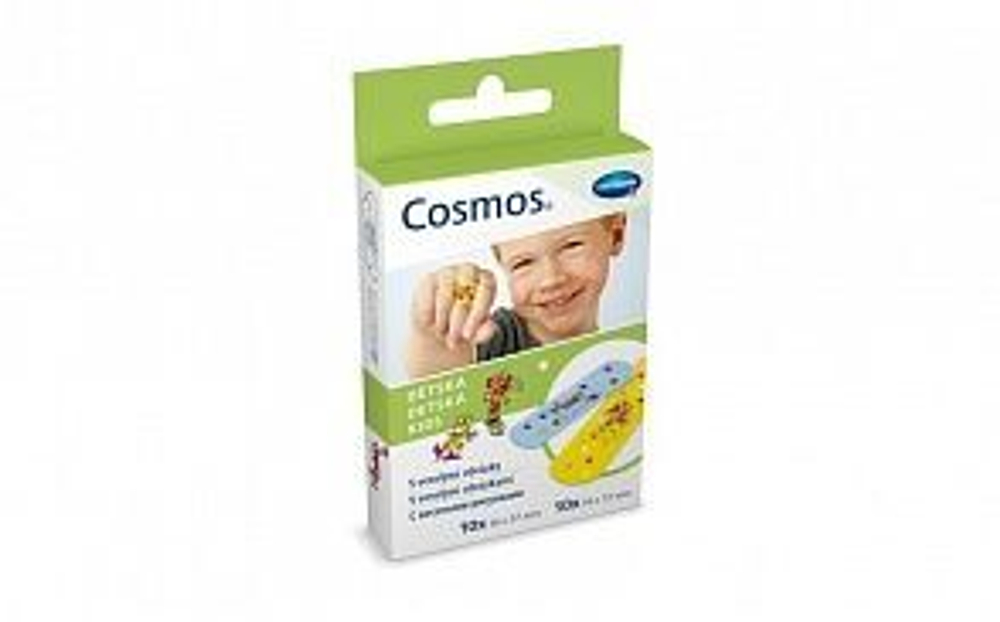 COSMOS kids - Пластырь - пластинки для детей (с рисунком): 20 шт. 2 размера