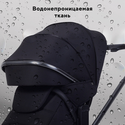 Детская коляска Rant Falcon Soft Therm 3 в 1 с автокреслом Cruise Black Black
