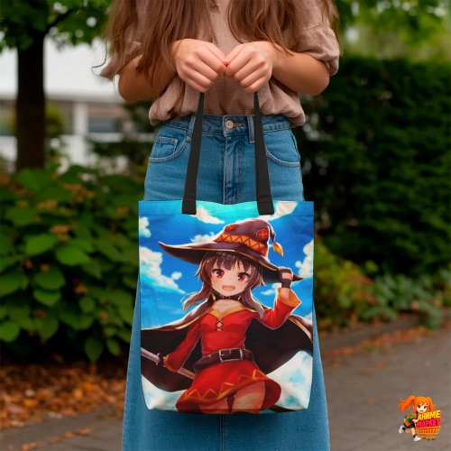 Сумка шоппер с принтом KonoSuba