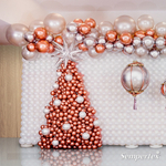 Шар 12" Серебро, Перламутр / Silver 481 Sp