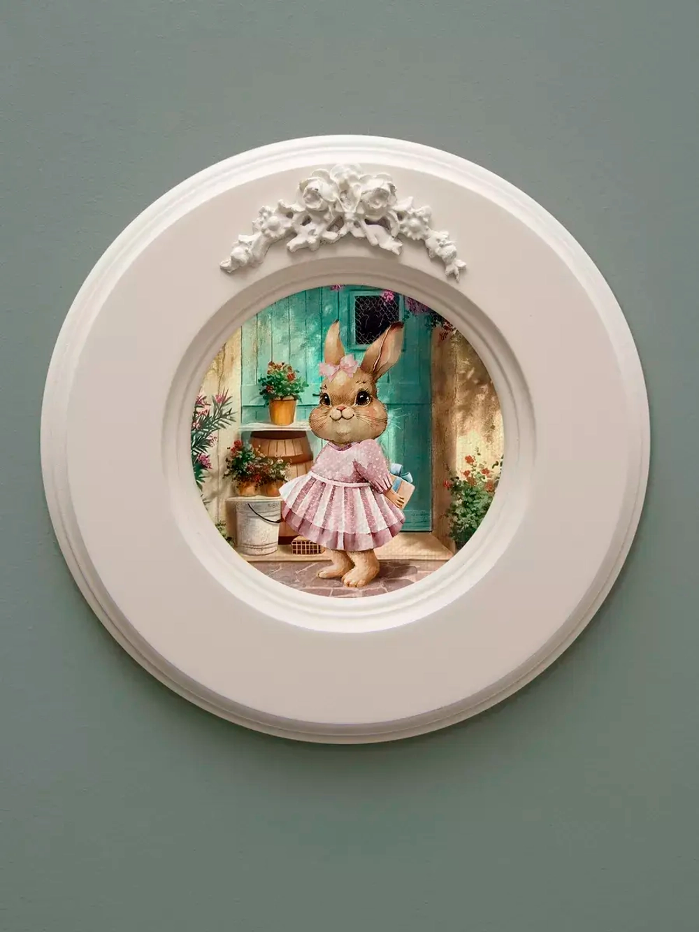 Картина на стену интерьерная на холсте 17,5 см