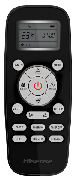 Сплит-система HISENSE, BLACK CRYSTAL Classic A (on/off), AS-10HW4SYDTG5BG / AS-10HW4SYDTG5BW
