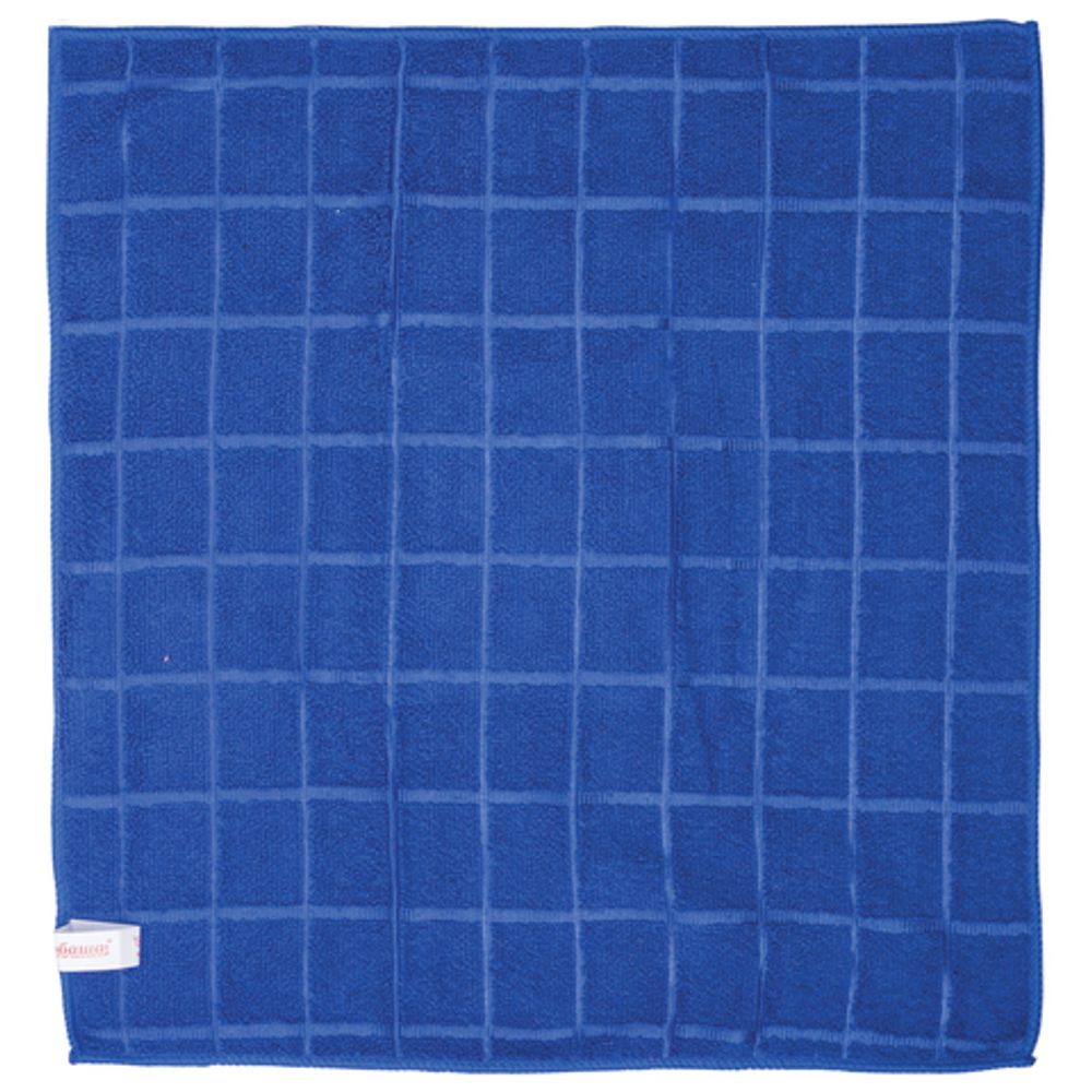 Салфетки из микофибры универсальные 40х40 см,комплект 6 шт.,ассорти, 220 г/м2, ЛЮБАША, 603951