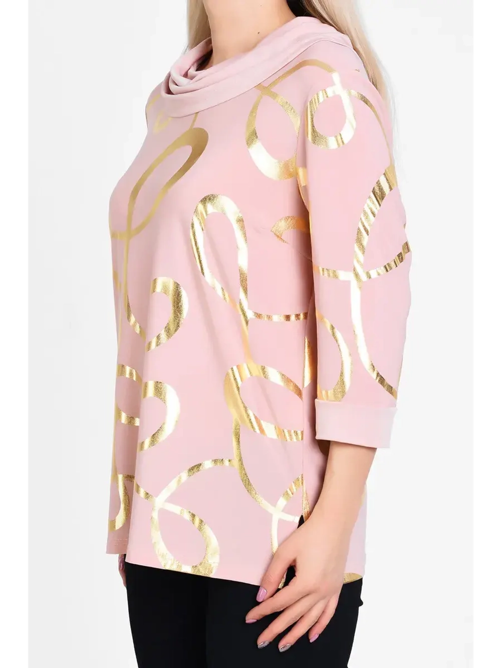 Блузка трикотажная нарядная