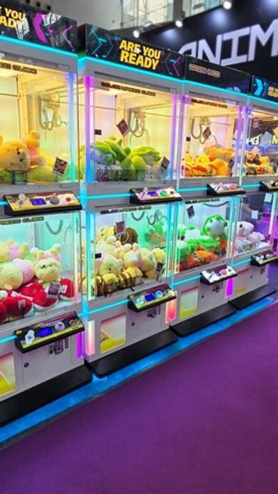 Призовой автомат кран-машина двойная «Color magic»