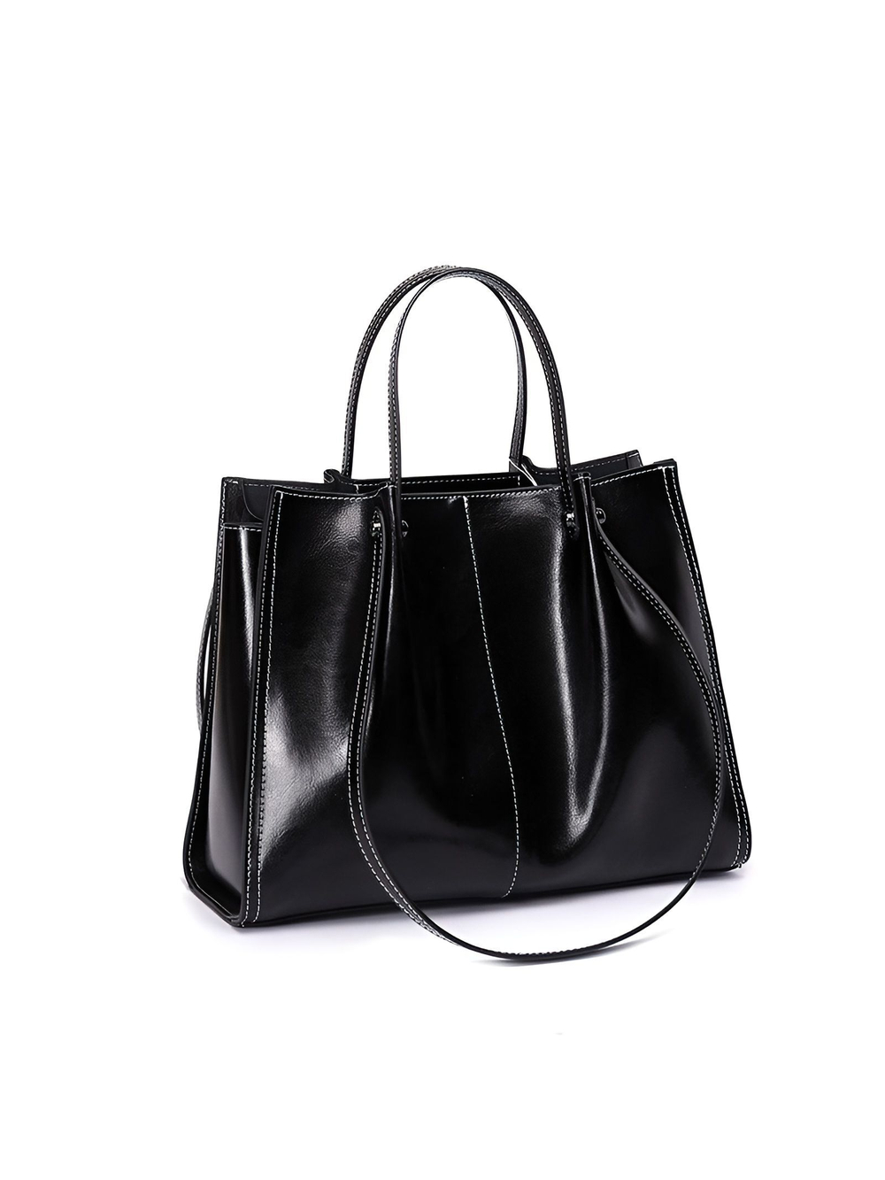 женская сумка на плечо из натуральной кожи