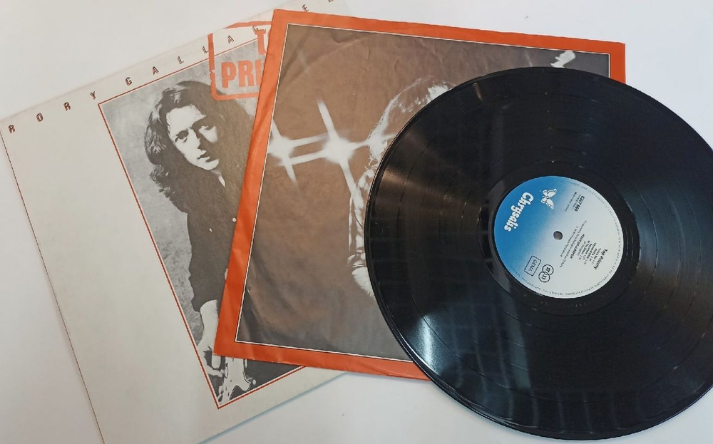 Винтажная виниловая пластинка Rory Gallagher Top Priority (Germany 1979)