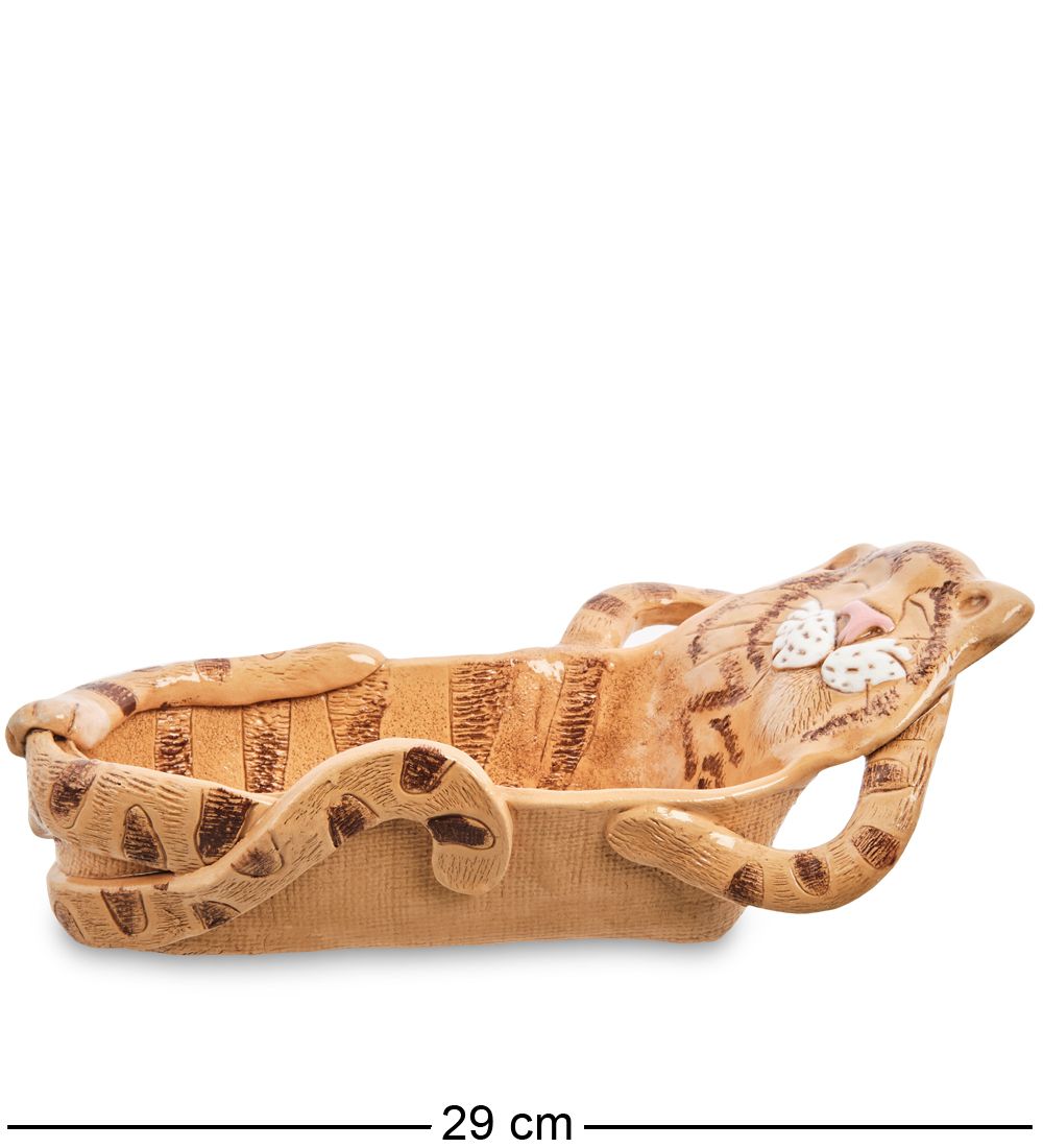 ZLC-117 Кашпо керамическое «Тигр на спинке»