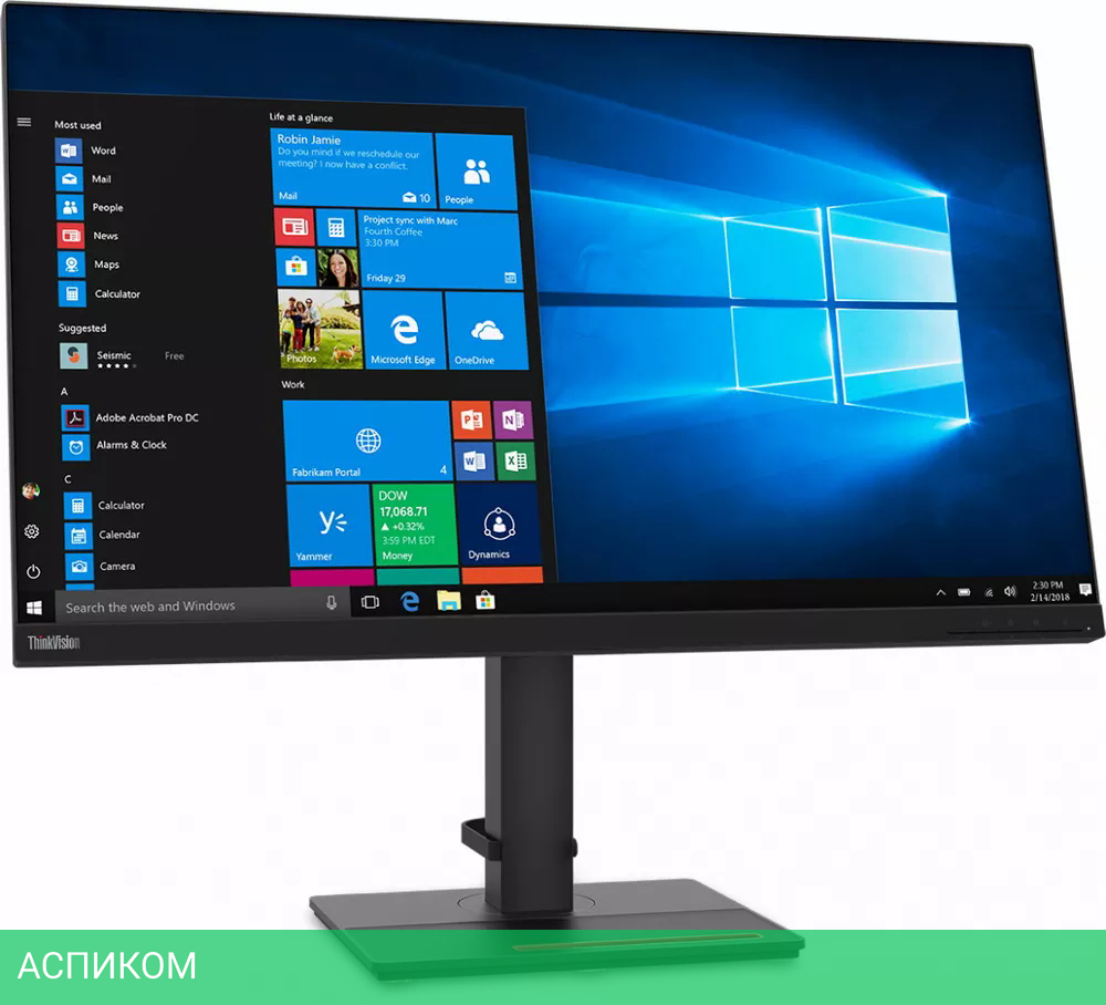Монитор Lenovo ThinkVision T32h-20 (61F1GAT2EU)