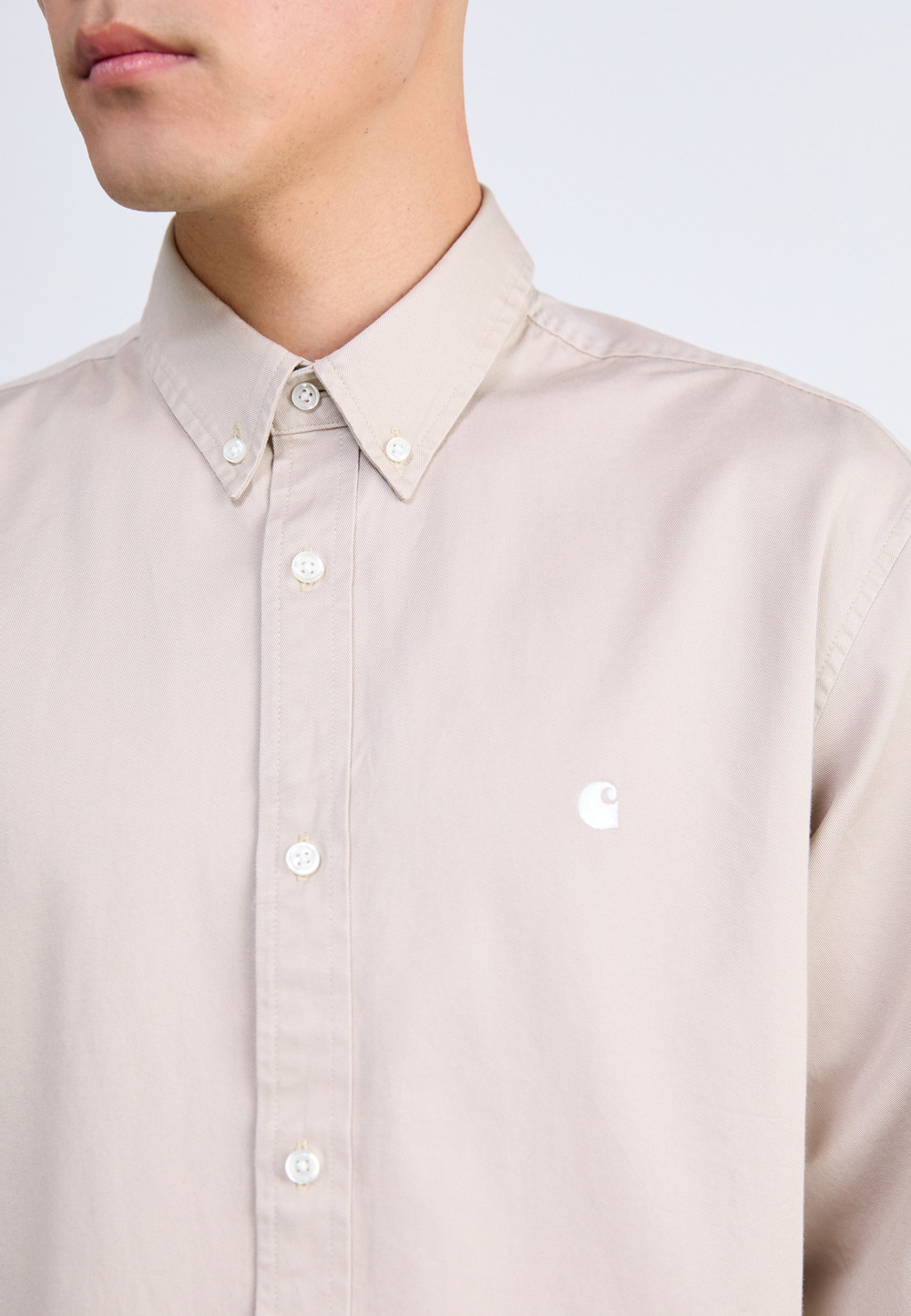 Carhartt WIP MADISON - Рубашка - Бежевый