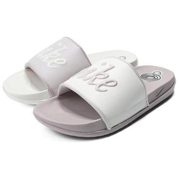 NIKE Offcourt Слипоны Белый фиолетовый Женские