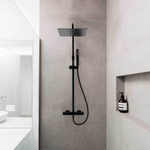 Душевая термостатическая система без излива с регулировкой высоты URBAN CHIC 215401RK300NM чёрный